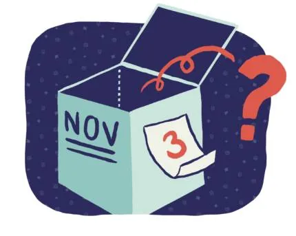 An illustration from the Choose Democracy site.